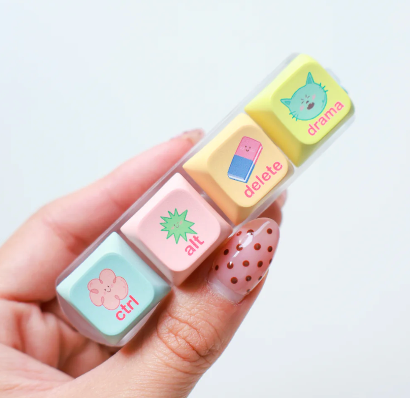 Delete Drama Keychain