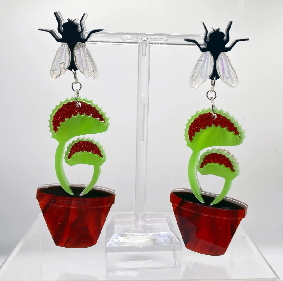 Venus Flytrap Earrings