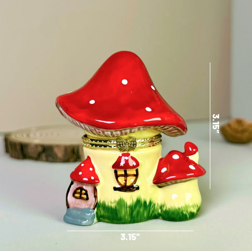 Mushroom Trinket Box