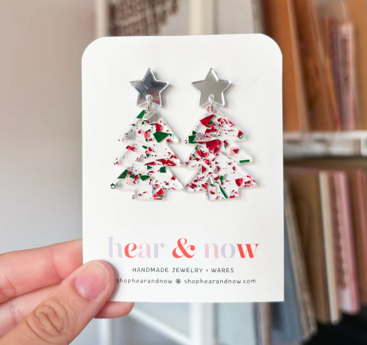 Glitter Christmas Trees