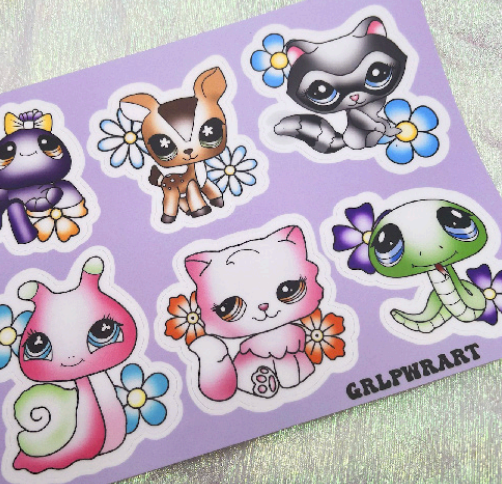 Little Critters Sticker Sheet Vol. 1