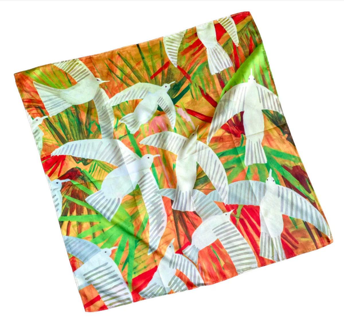 Above The Louisiana Green Bandana