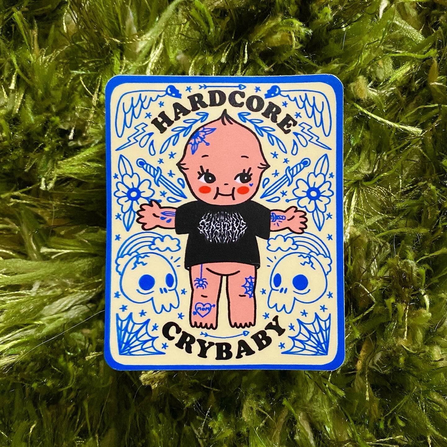 Hardcore Crybaby Sticker