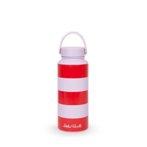 RED AND PINK STRIPED BOTTLE 1L HF