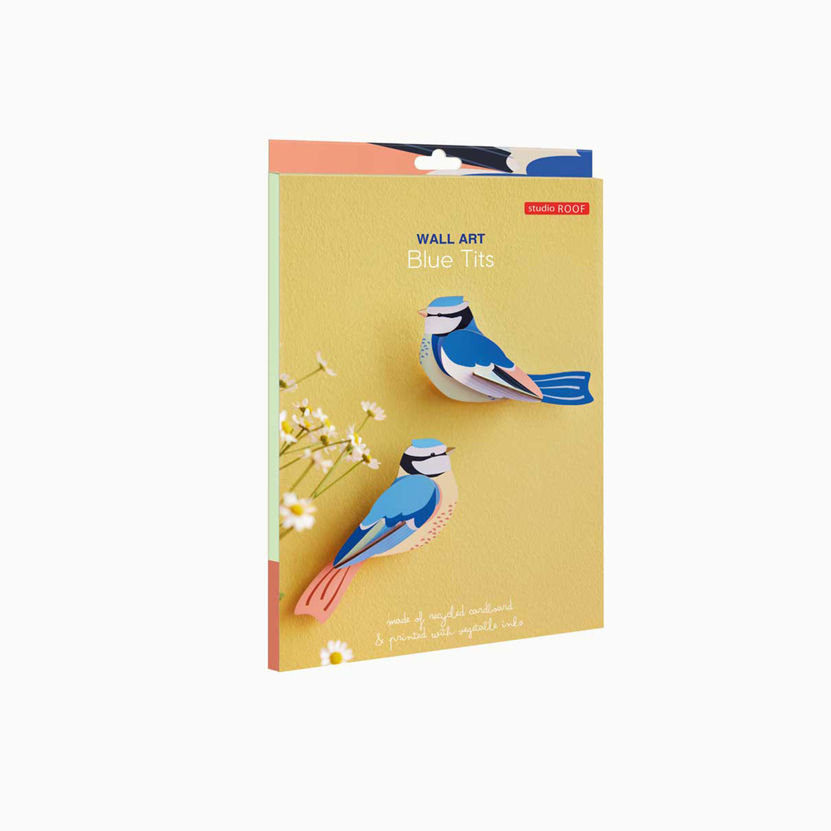 3D Wall Art - Garden Birds - Blue Tits