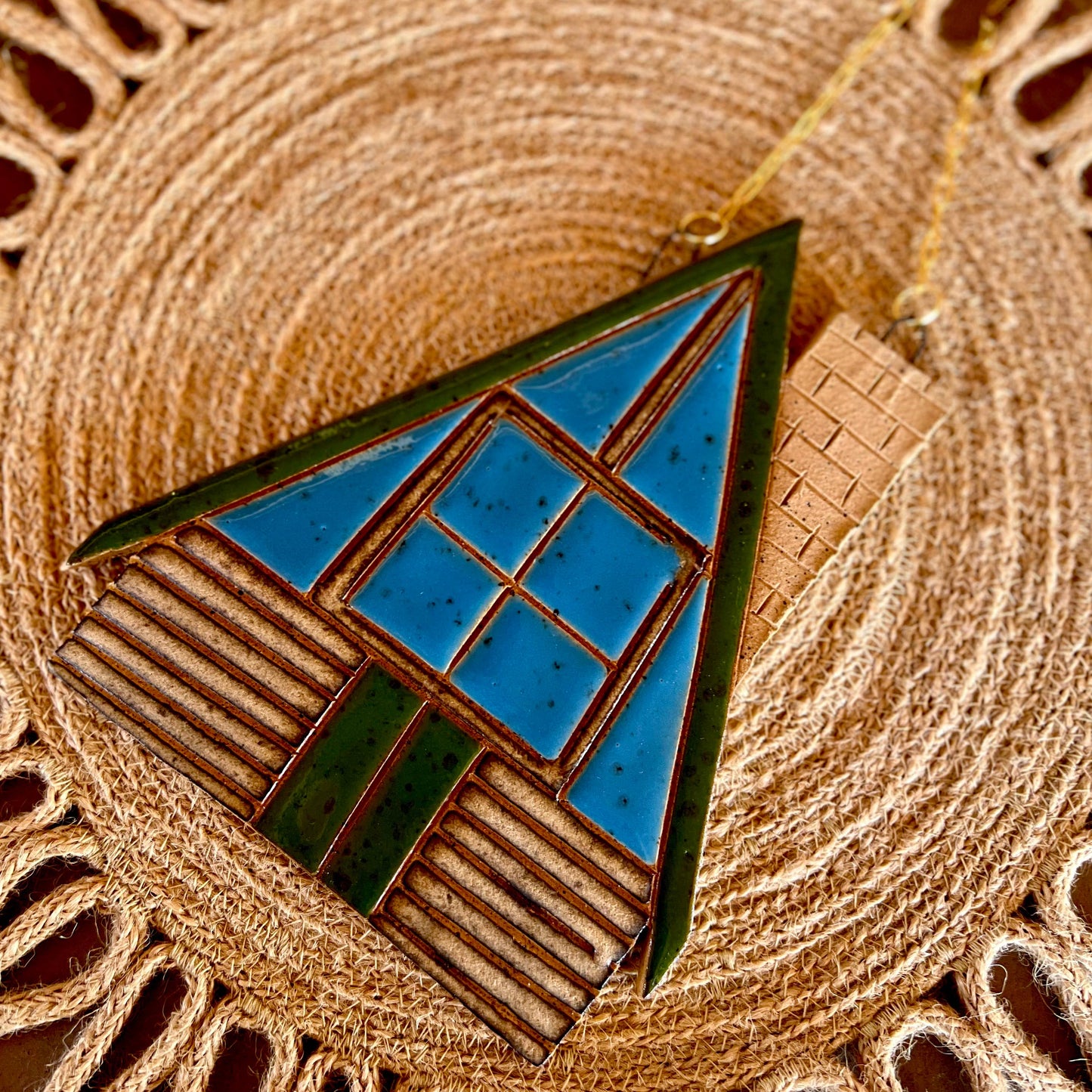 MCM House Ceramic Wall Hangers