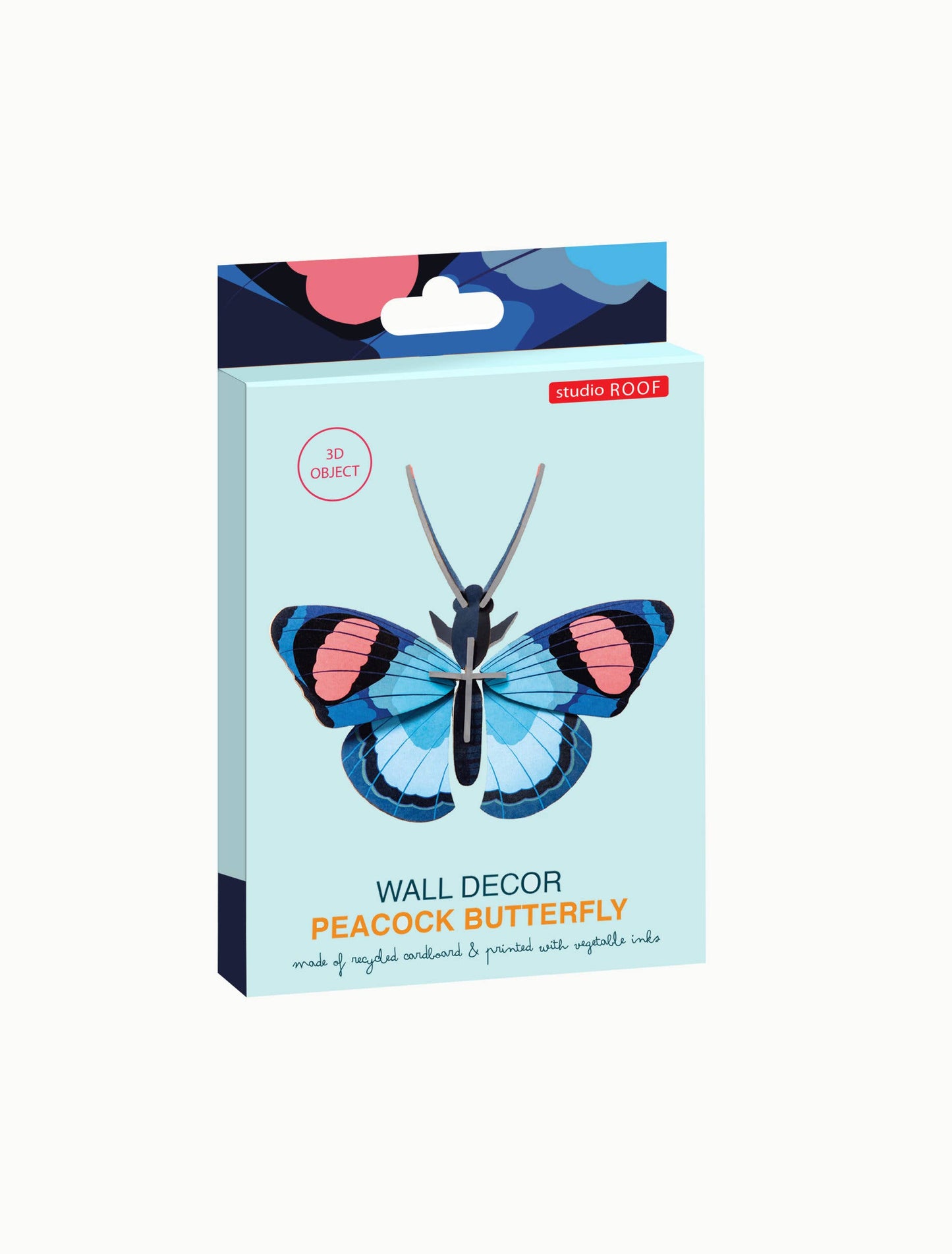 3D Wall Art - Butterfly - Peacock Butterfly