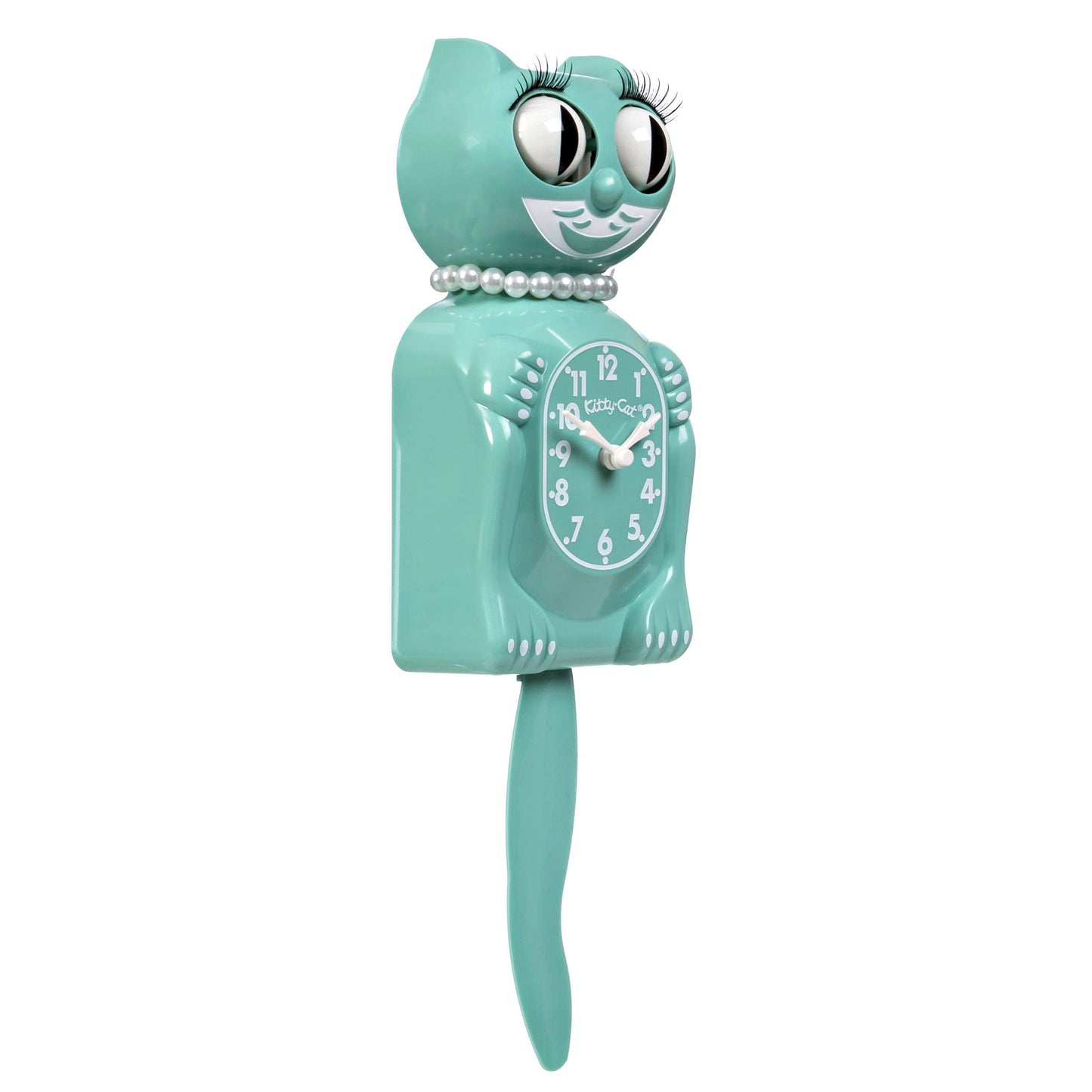 Ocean Waves Miss Kitty-Cat Klock (Smaller Size)