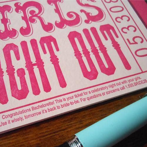 Girls Night Out Ticket