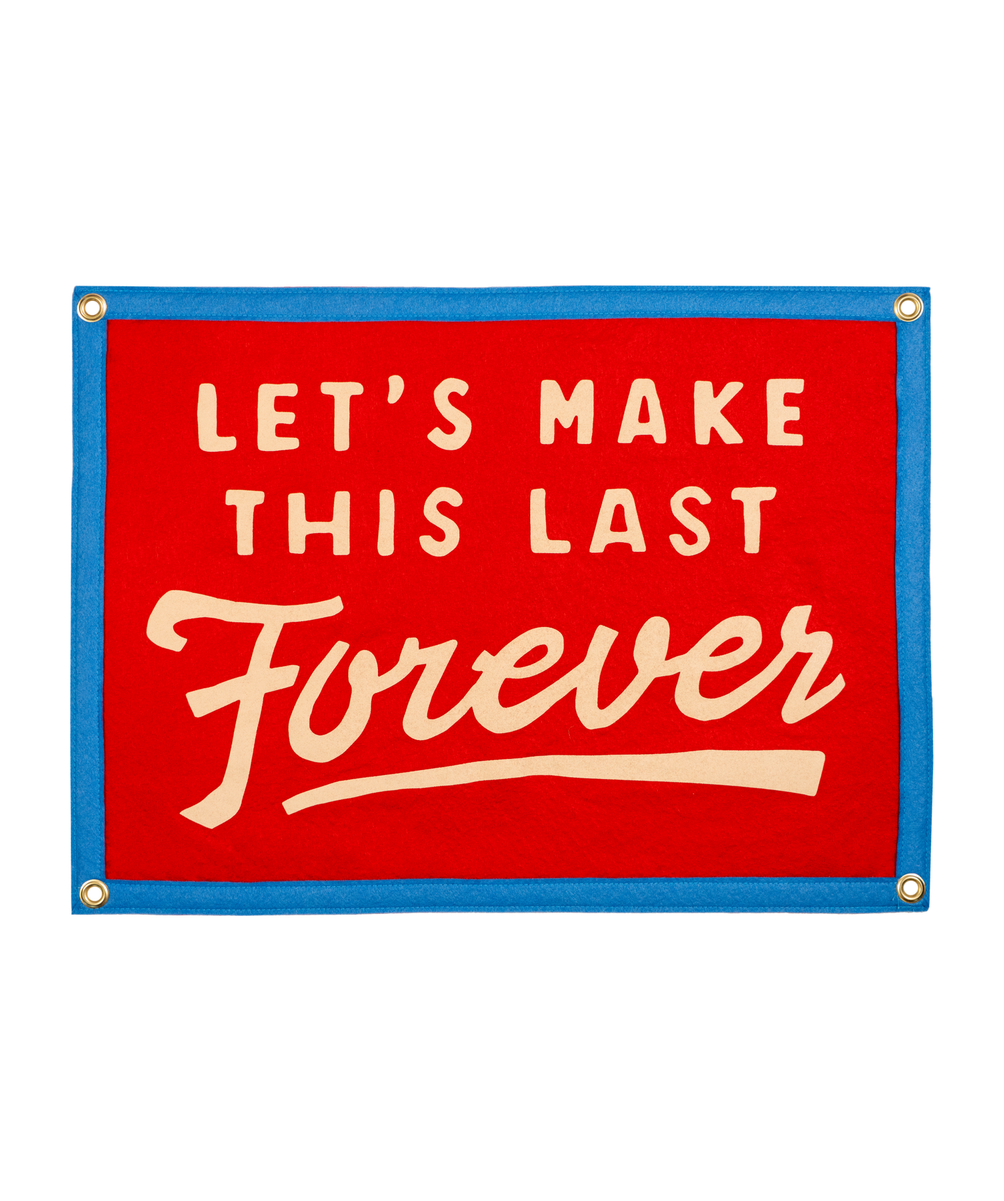 Let's Make This Last Forever Camp Flag • Blink-182