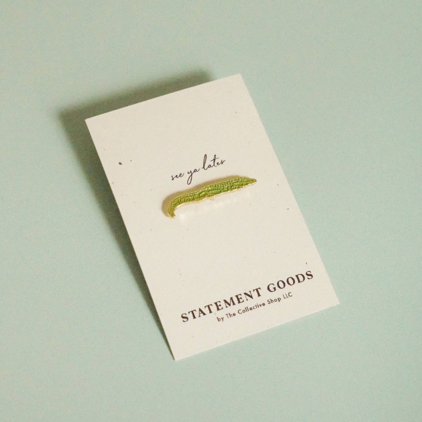 Alligator - Enamel Pin