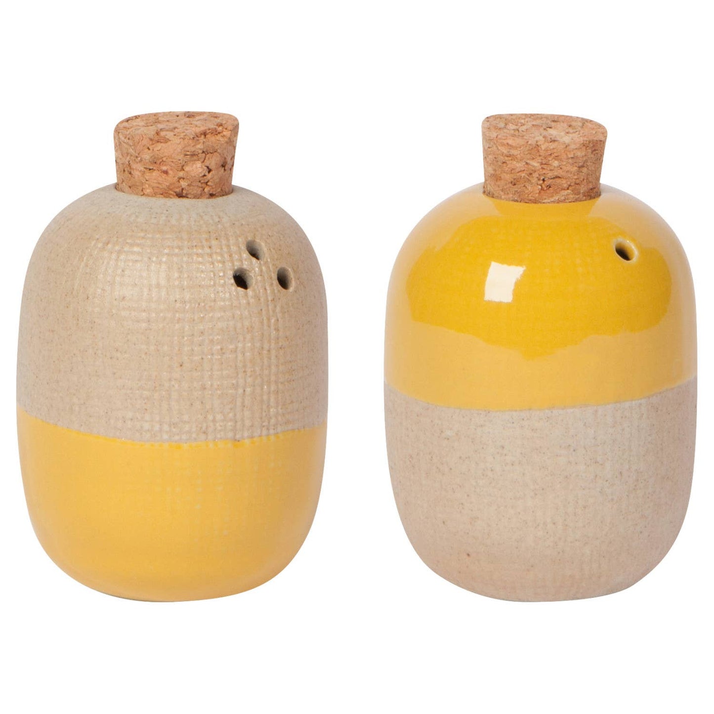 Ochre Solar Salt & Pepper Shakers Set of 2