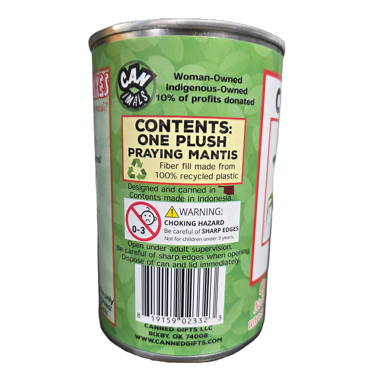 Canned Praying Mantis