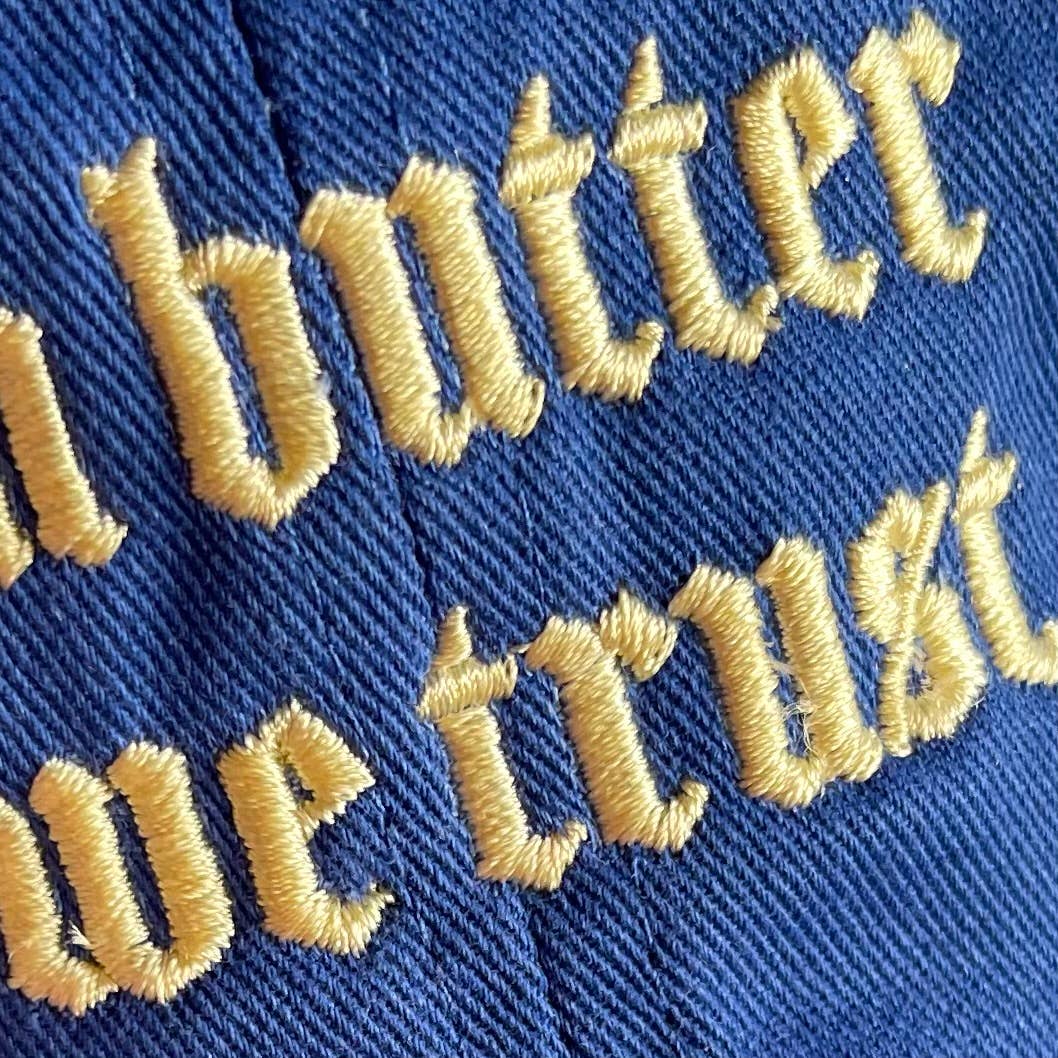 In butter we trust Baseball Cap