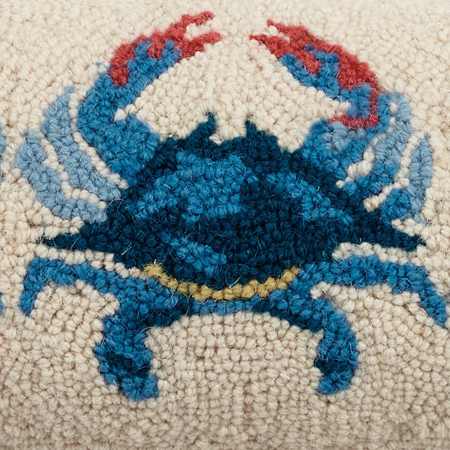 Blue Crabs Hook Pillow