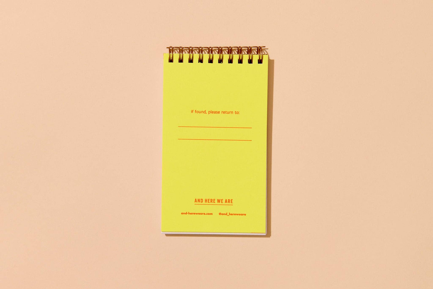 Shrimp Cocktail Letterpress Spiral Pocket Notebook - Valentines Day Gift Mothers Day