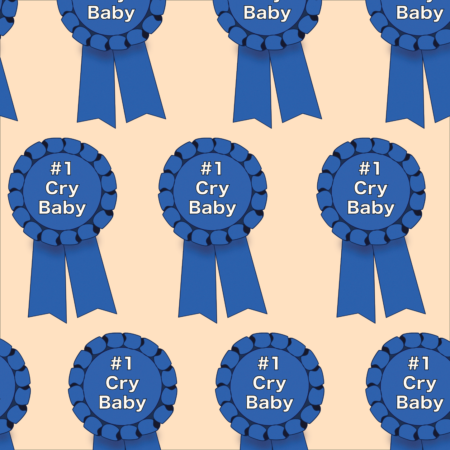 #1 Cry Baby Sticker