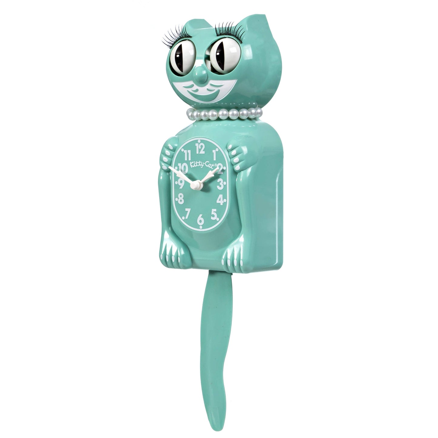 Ocean Waves Miss Kitty-Cat Klock (Smaller Size)