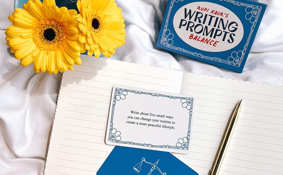 Rupi Kaur's Writing Prompts Balance