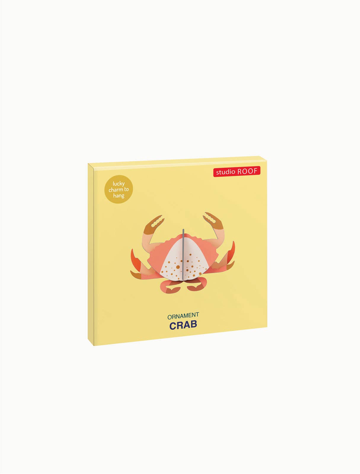 3D Ornament - Lucky Charm - Crab