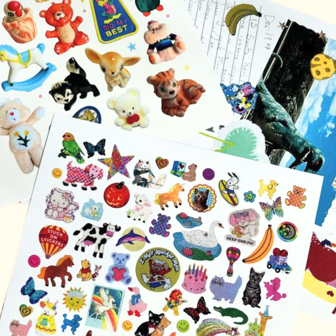 Sticker Collection Print