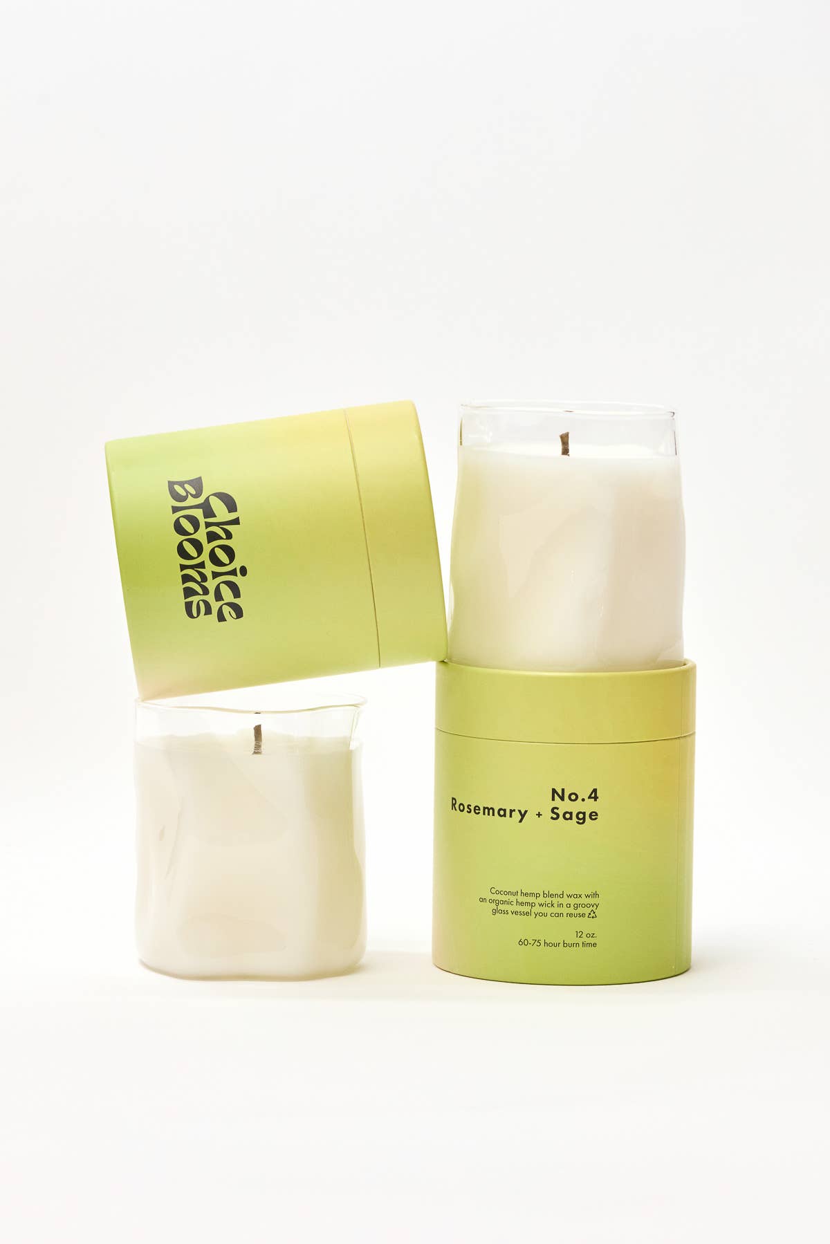 12oz. No. 4 Rosemary + Sage Candle