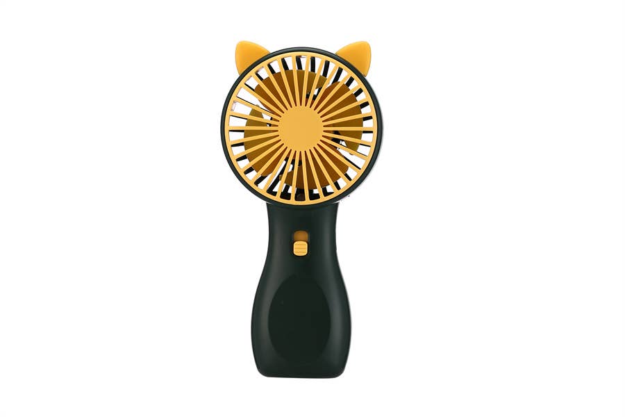 Stylish Two Toned Ears Theme Handheld Personal Fan