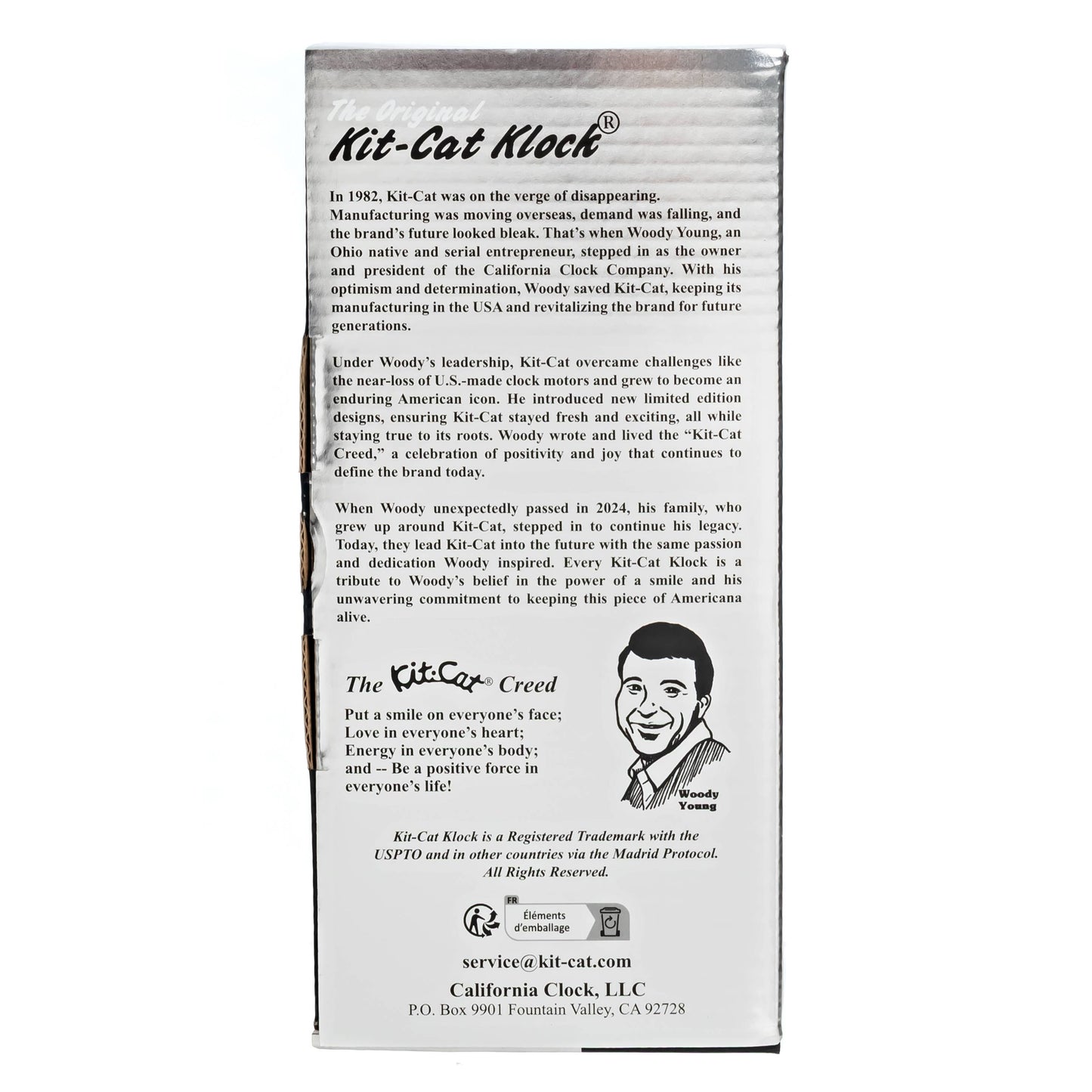 Commemorative Edition Tuxedo Kit-Cat Klock