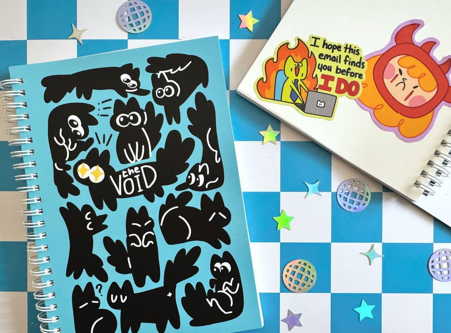 The Void Cat Sticker Book