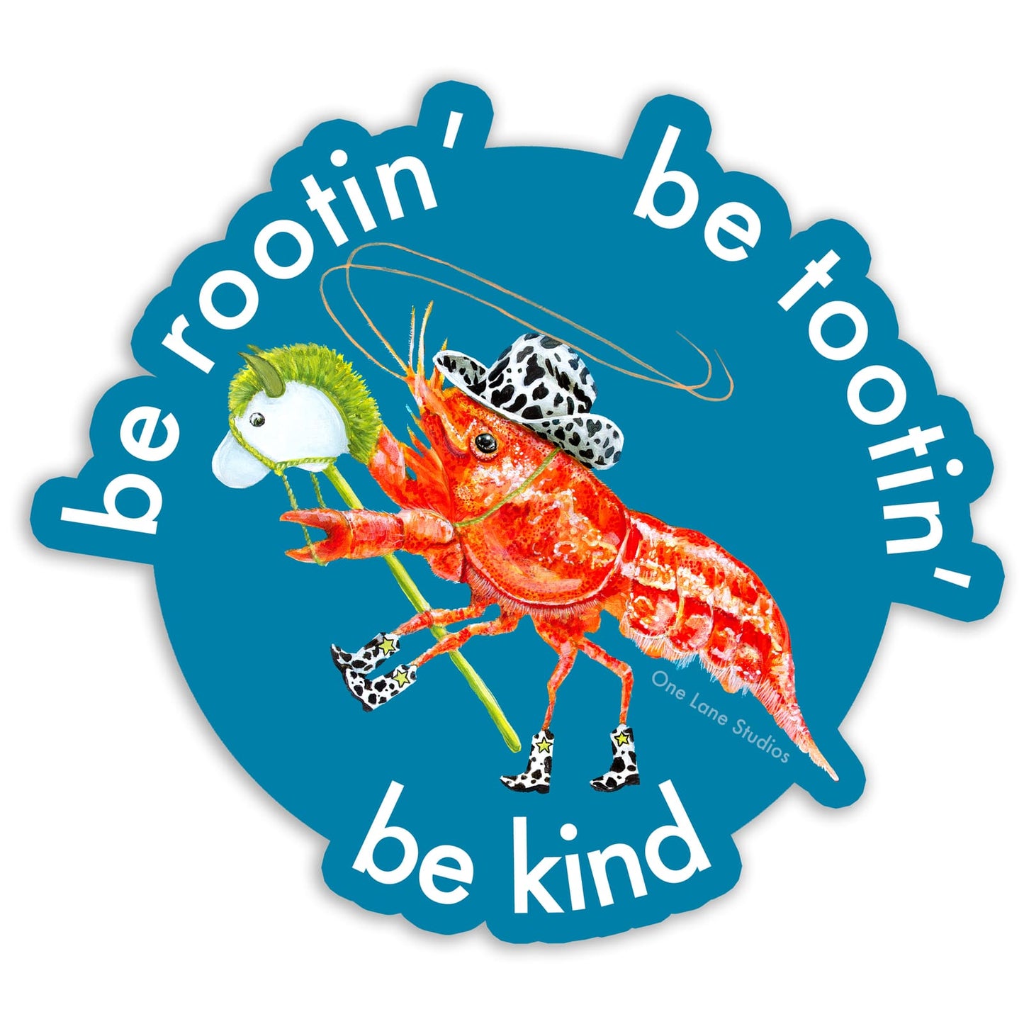 Leroy "Be Kind" Sticker