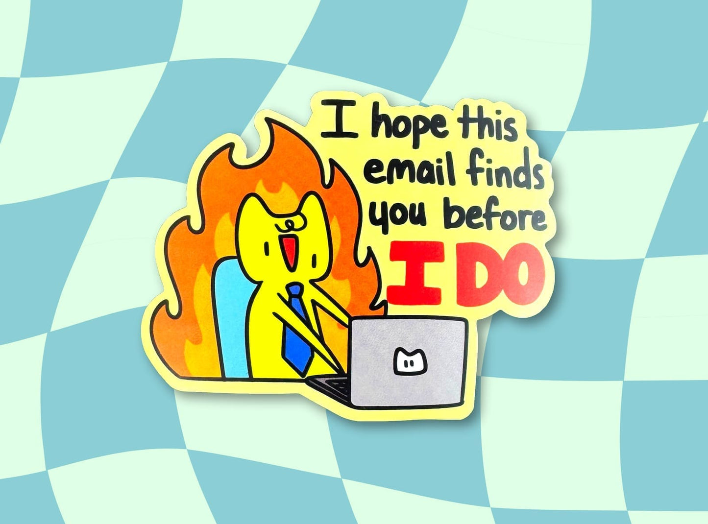 Angry Email Sticker