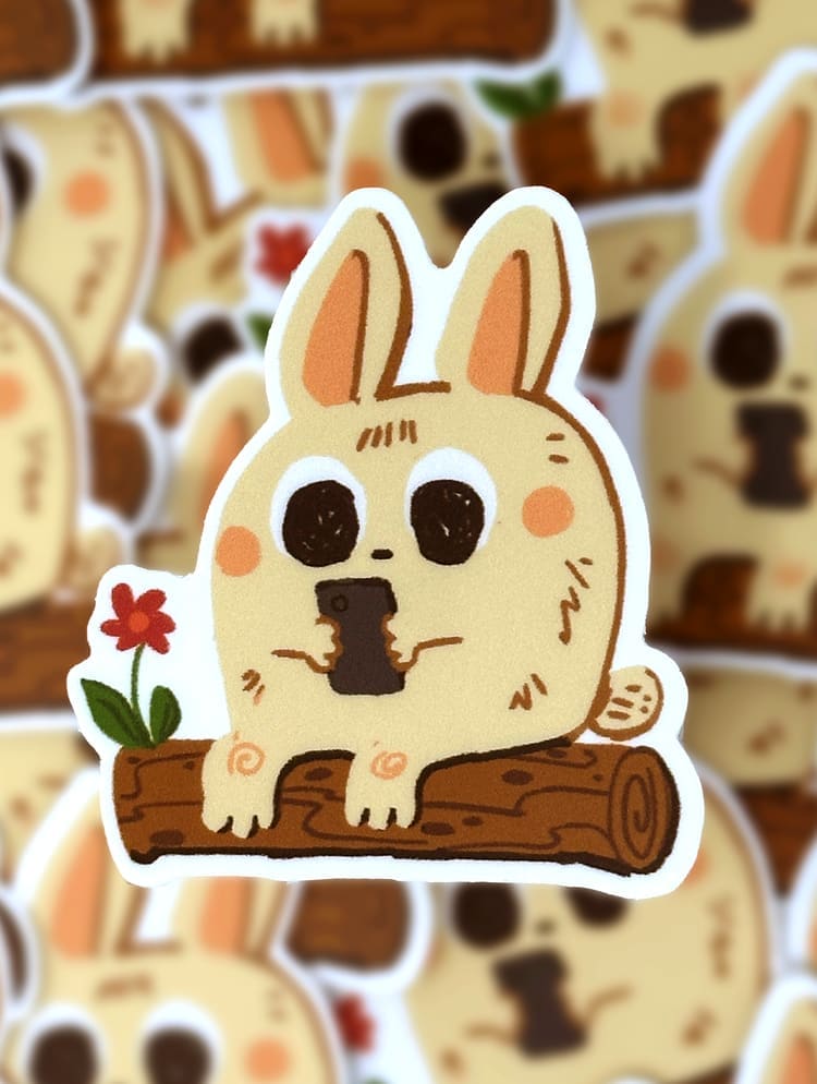 Big Bunny Sticker
