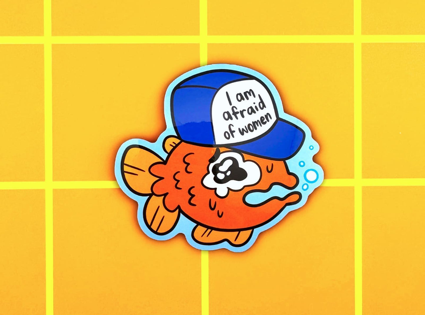 Funny Fish Sticker
