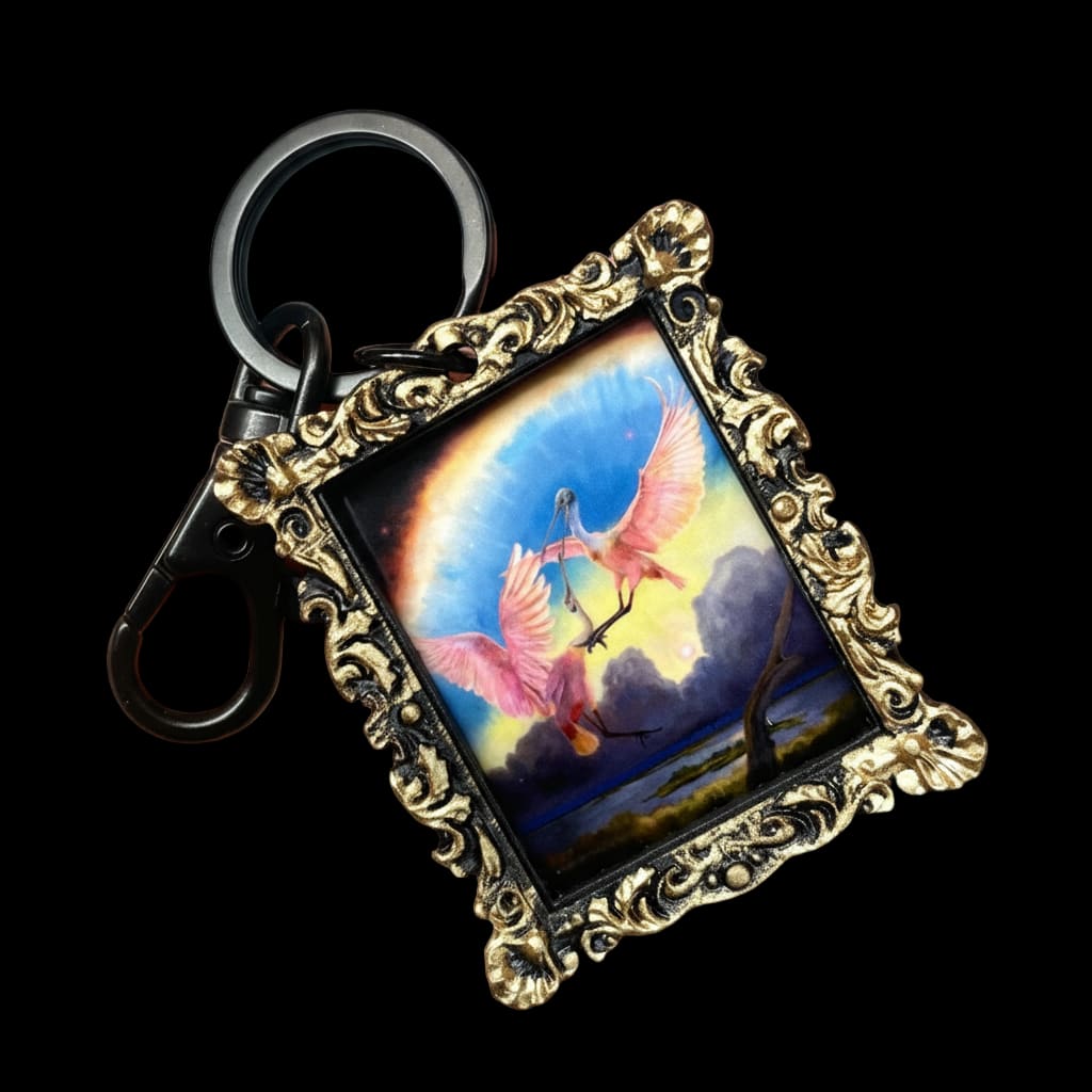 Add Your Own Art Keychain