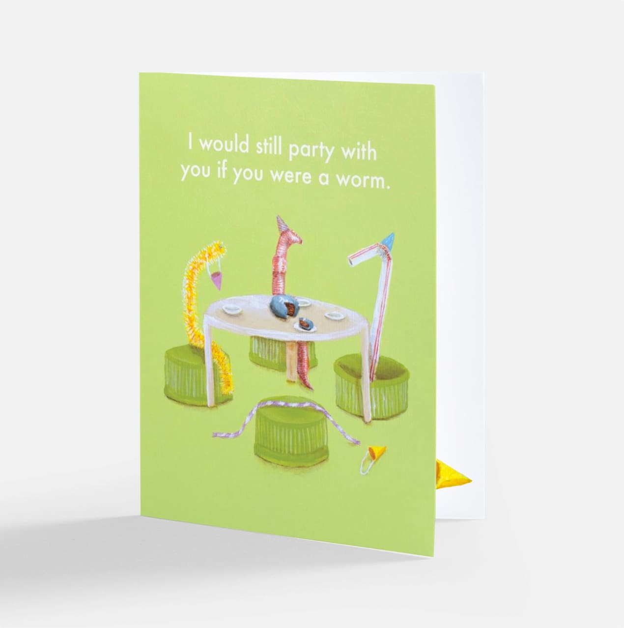 Waldron's Worm Party Card