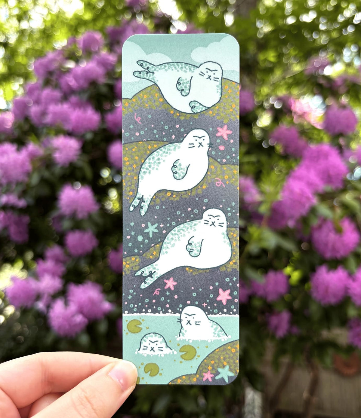 Silly Seal Bookmark