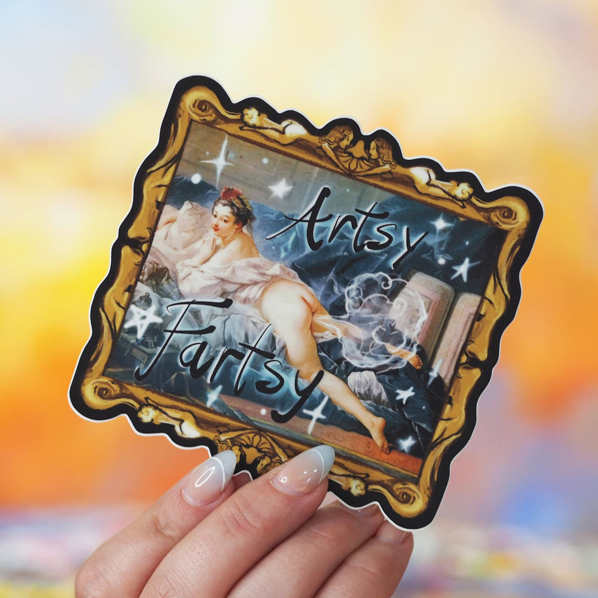Artsy Fartsy Sticker