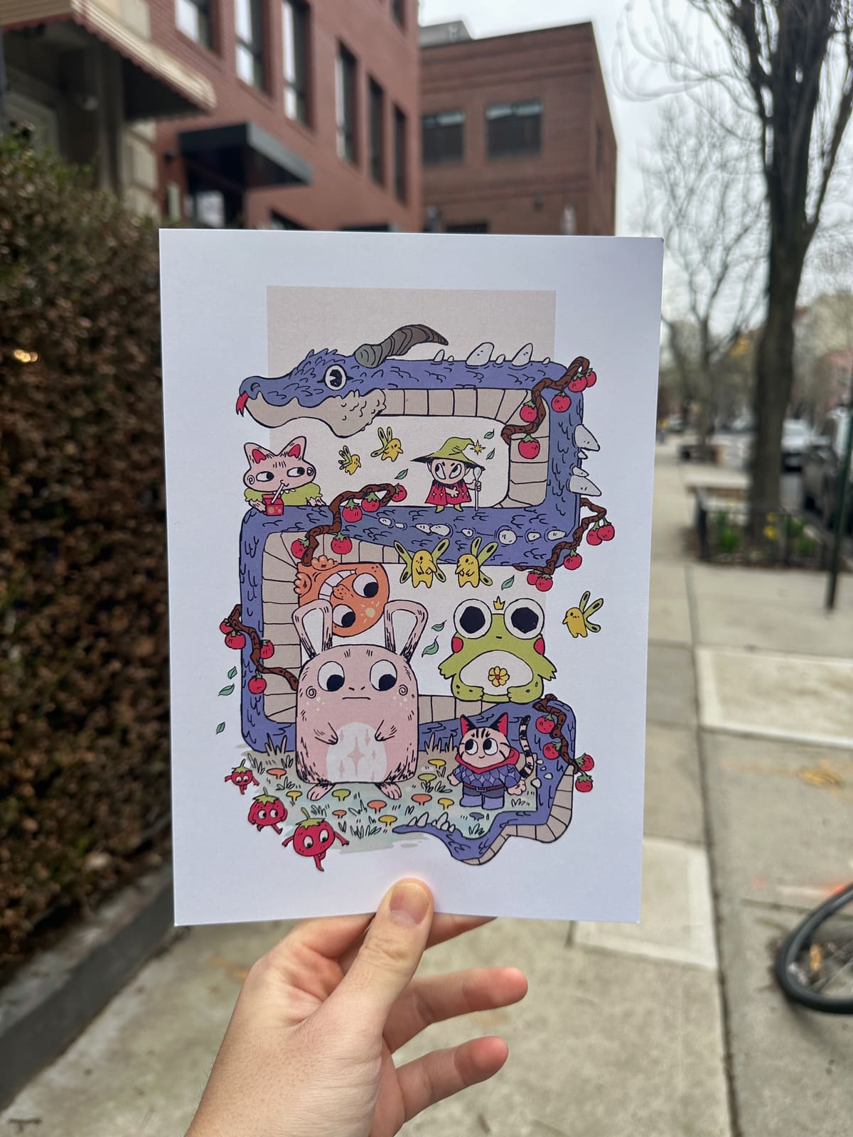 Forest Critters Print
