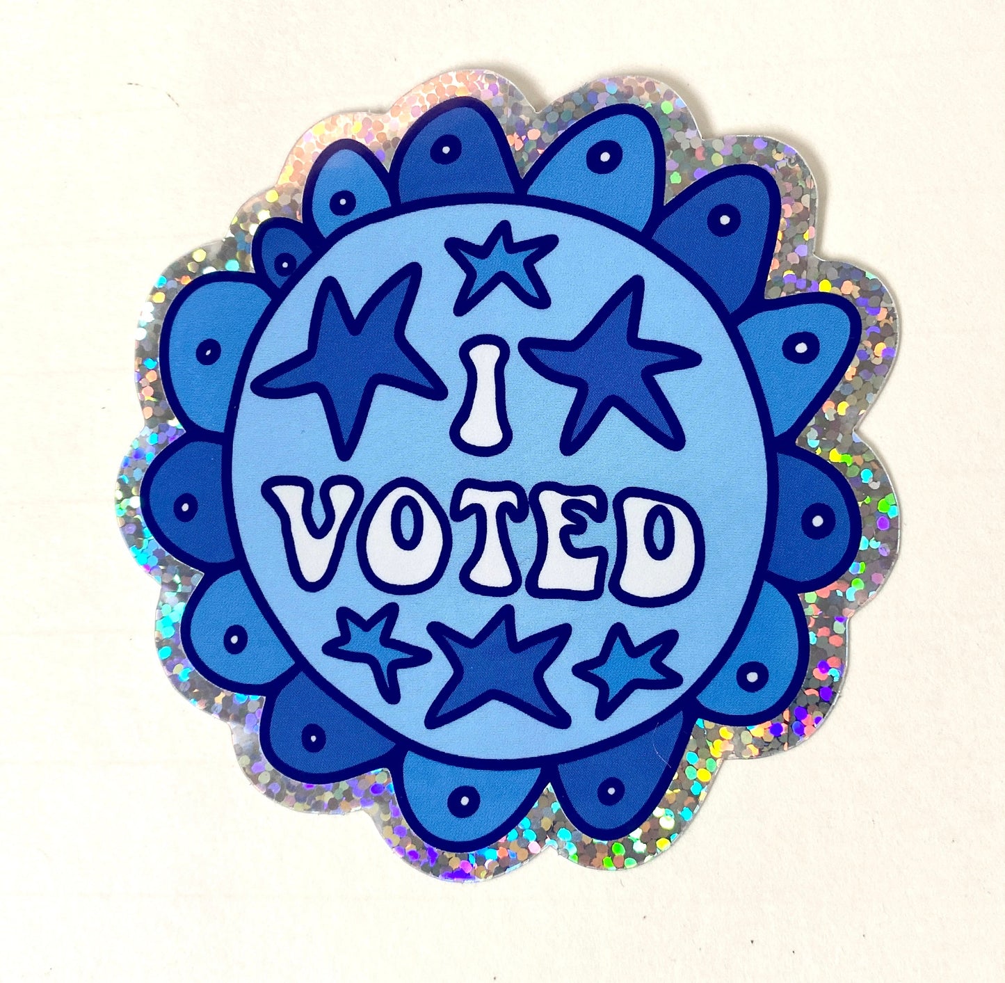 I Voted Sticker (100% of profits go to CHIRLA)
