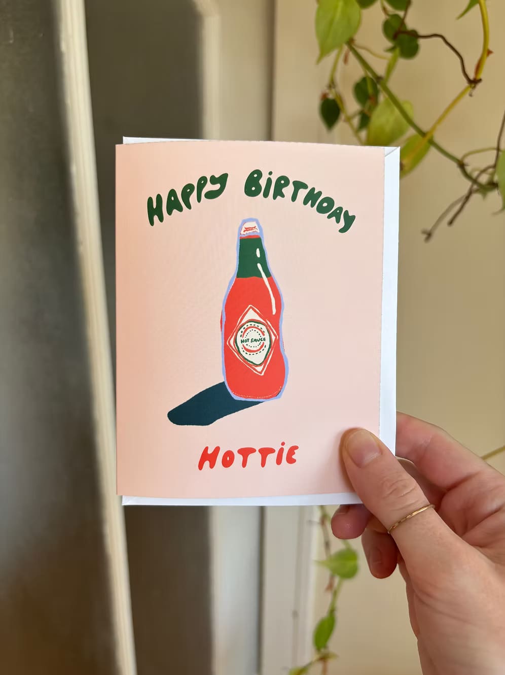 Happy Birthday Hottie Greeting Card