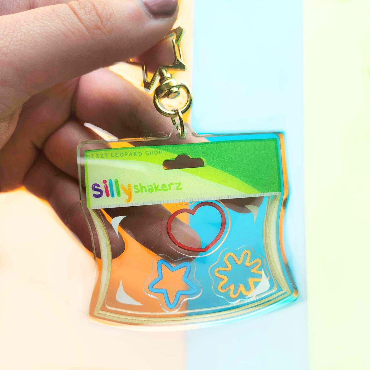 Silly Shaker Keychain