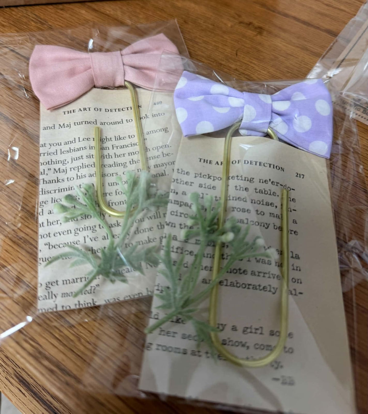 Bronte Bow Bookmark