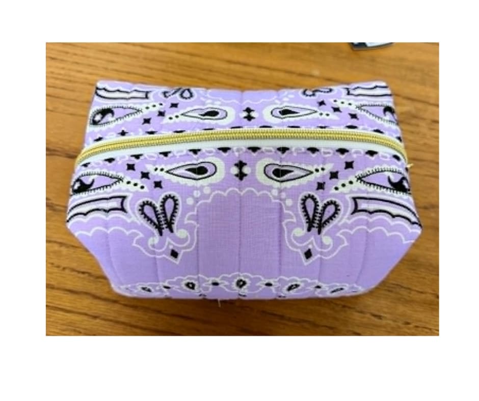 Bandana Makeup Bag