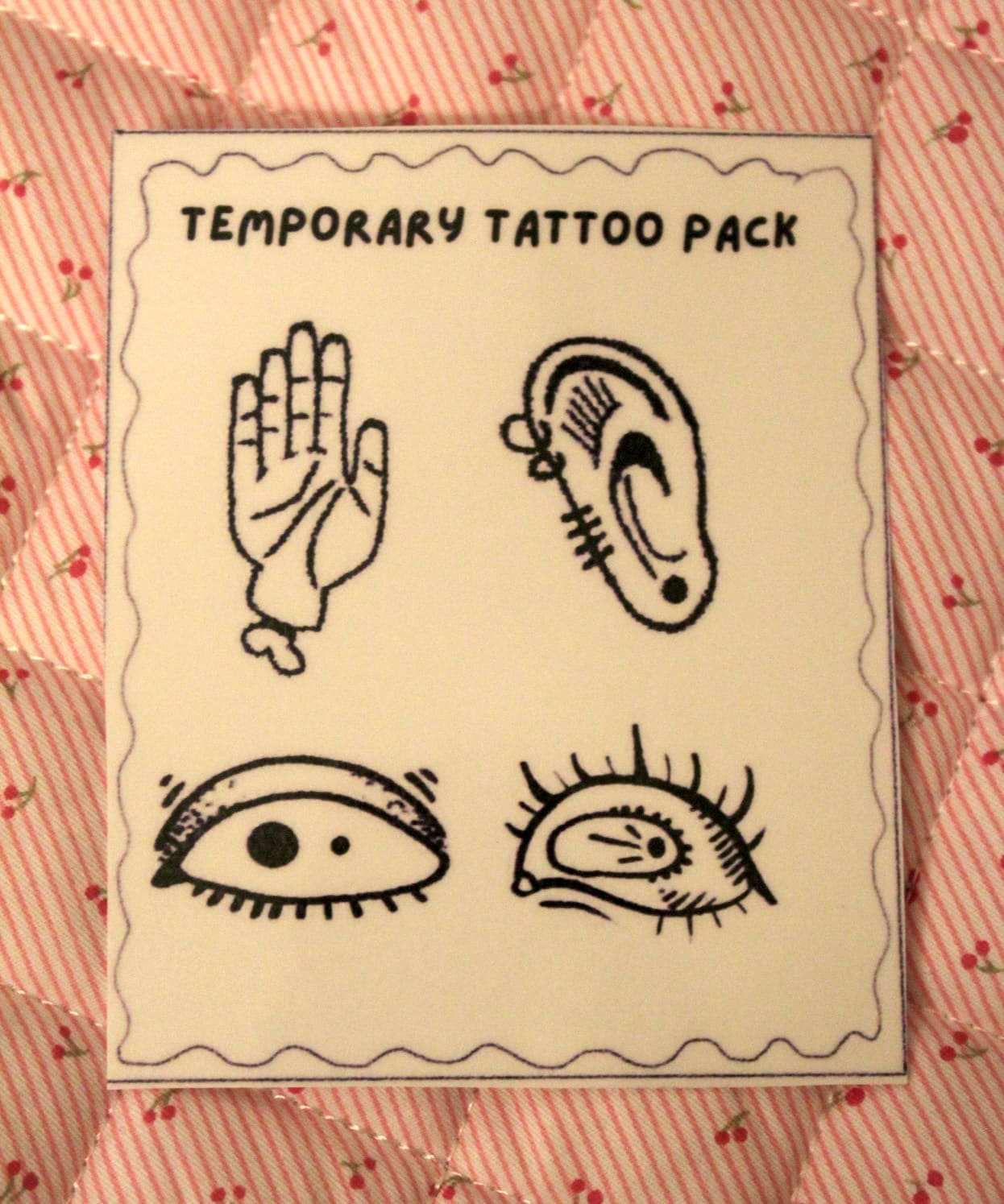 Eyeball Temporary Tattoos