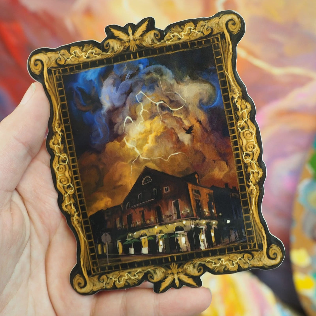 Haunted Dauphine Sticker