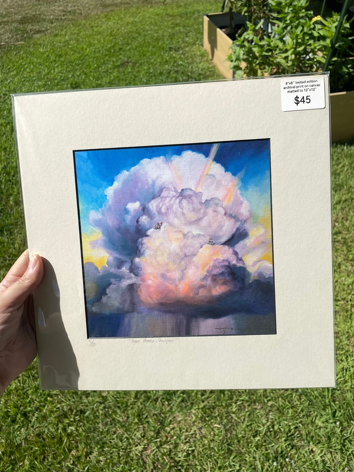 "Home Heaven Downpour" Print