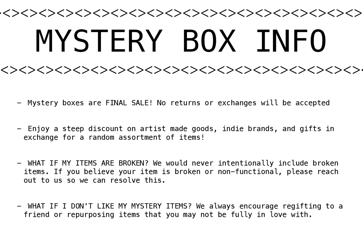 Mystery Box
