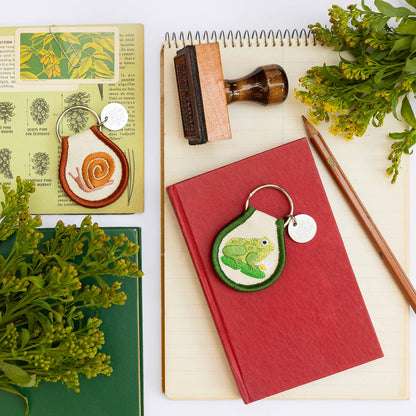 Patch Keychain - Snail