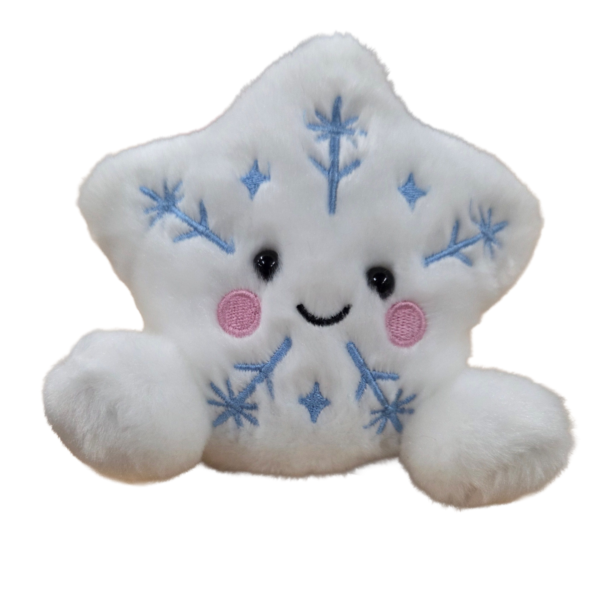 Canned Snowflake - Christmas Plush in Can w/Jokes