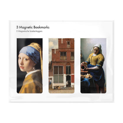 Magnetic Bookmark, Set of 3, Johannes Vermeer